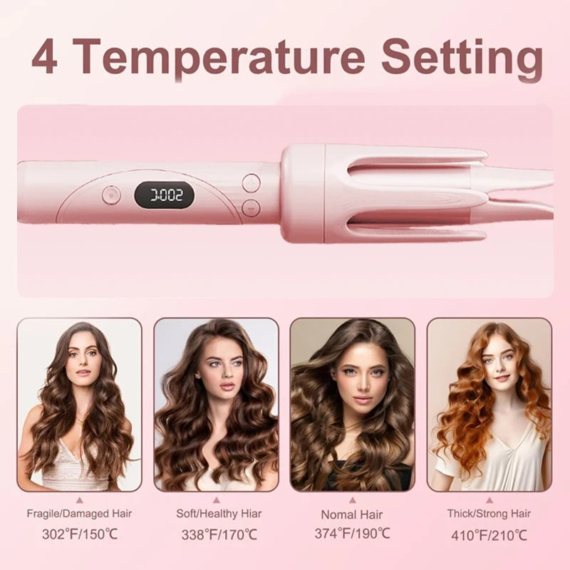 Automatic Rotating Curling Wand