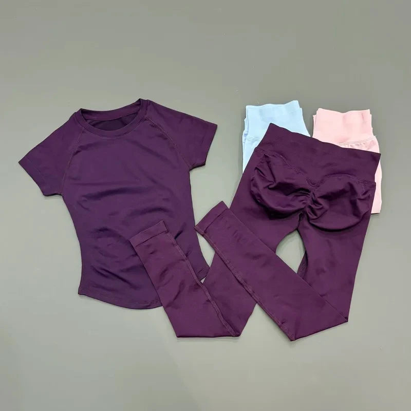 Seamless Quick-Dry Yoga Set
